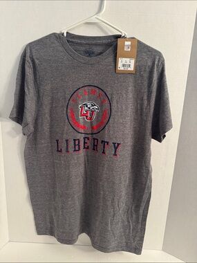NCAA New Liberty Flames Men’s Shirt Size Medium Rivalry Threads 91 NWT